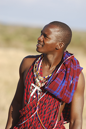 Visit with Masai People